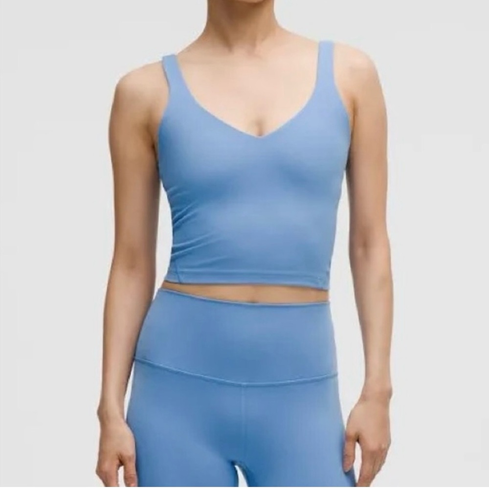 lululemon athletica Blue wunder under set